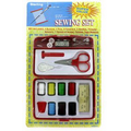 Sewing Kit with Red Case